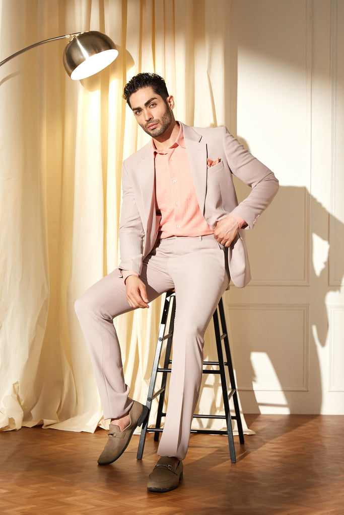 Dusky Rose Single-Breasted Suit