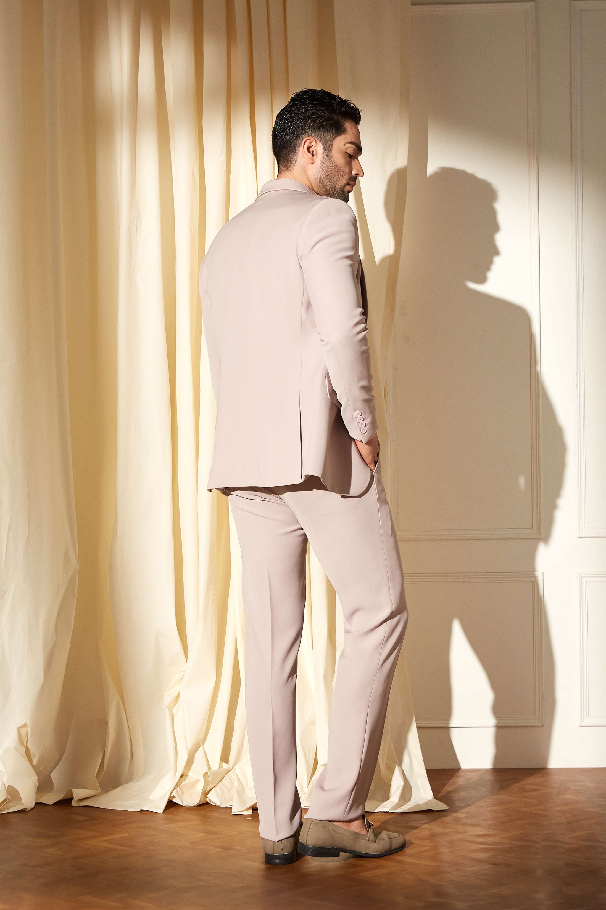 Dusky Rose Single-Breasted Suit