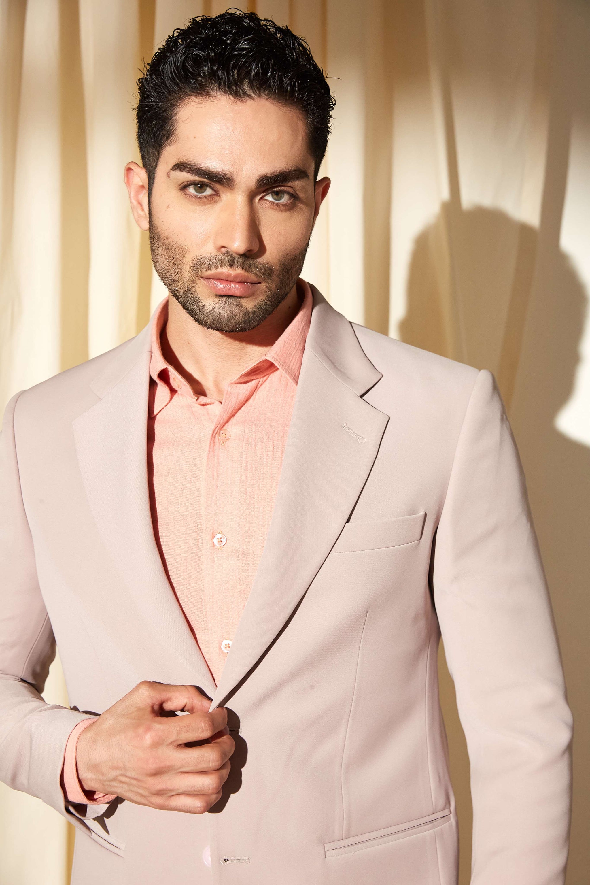 Dusky Rose Single-Breasted Suit