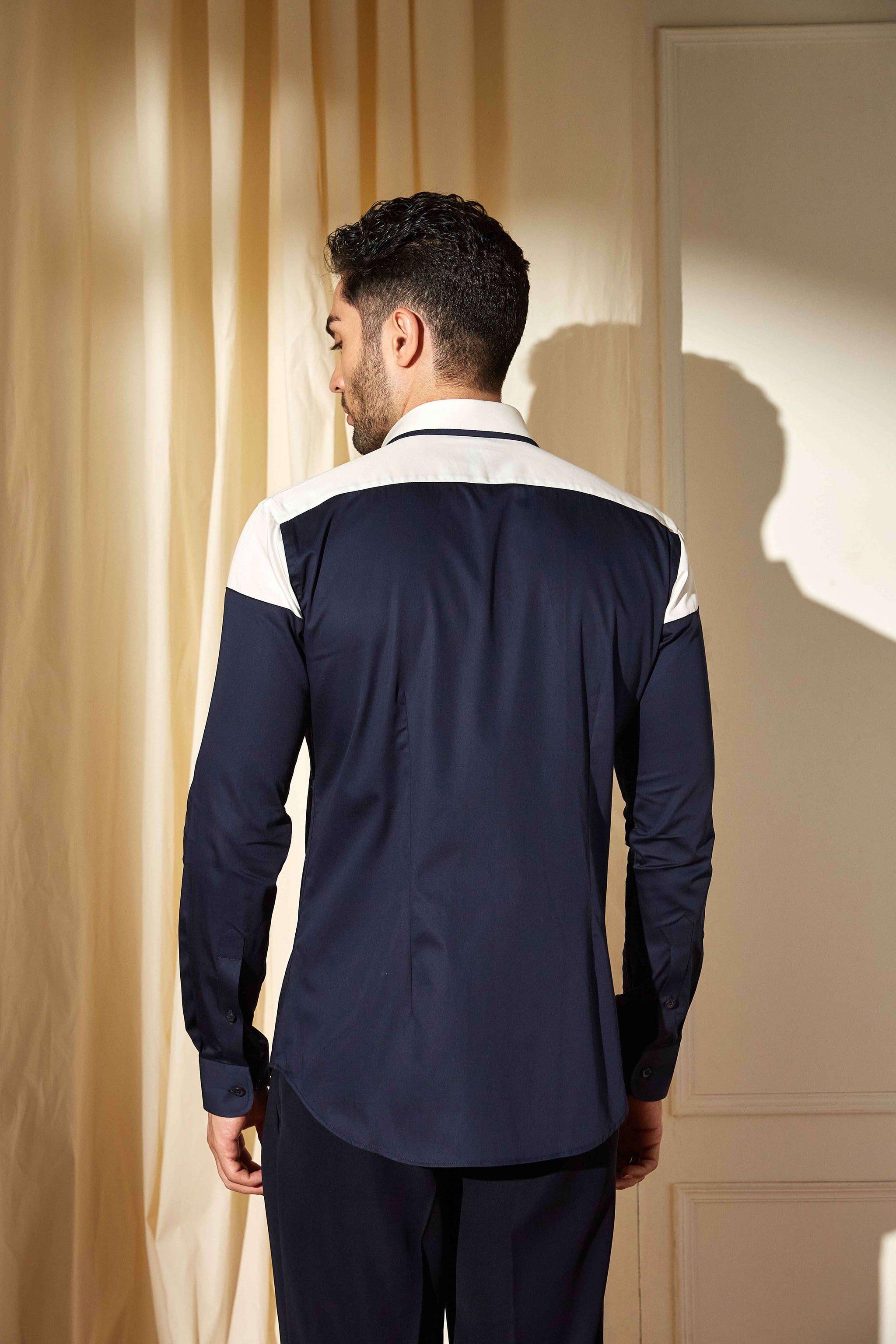 Navy Monolith Shirt