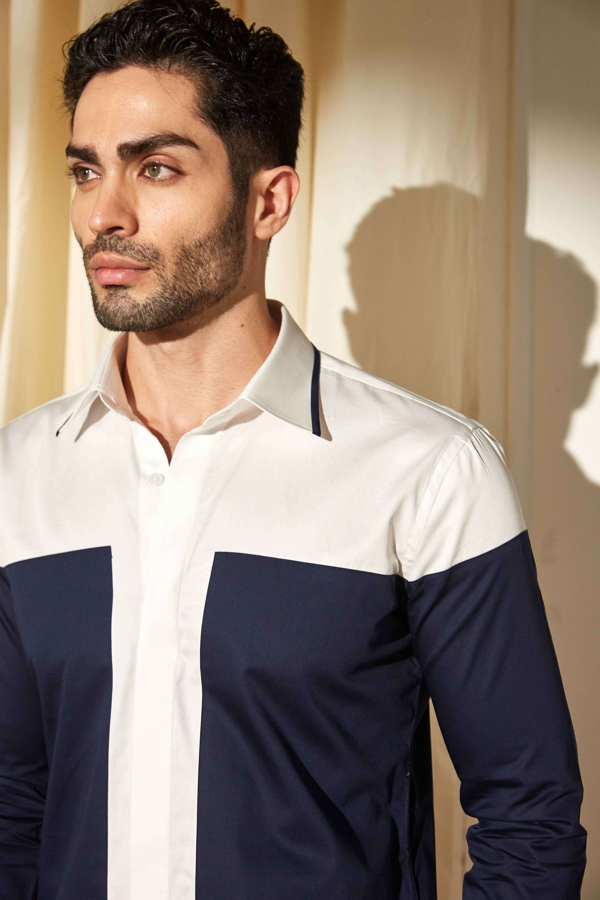Navy Monolith Shirt