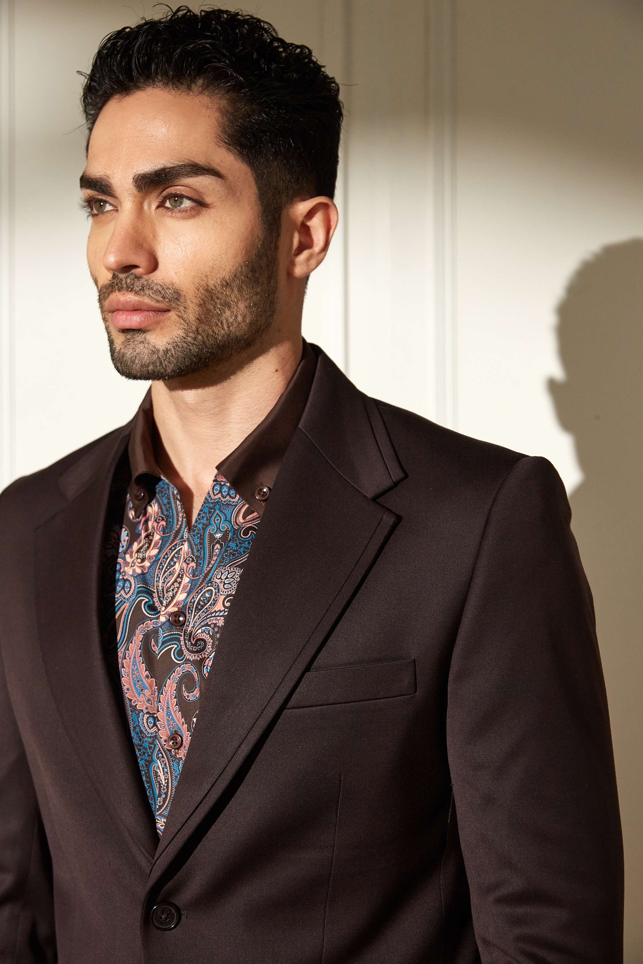 Cocoa Brown Luxe Suit