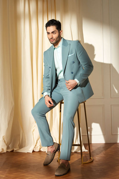 Sea Green Classic Suit