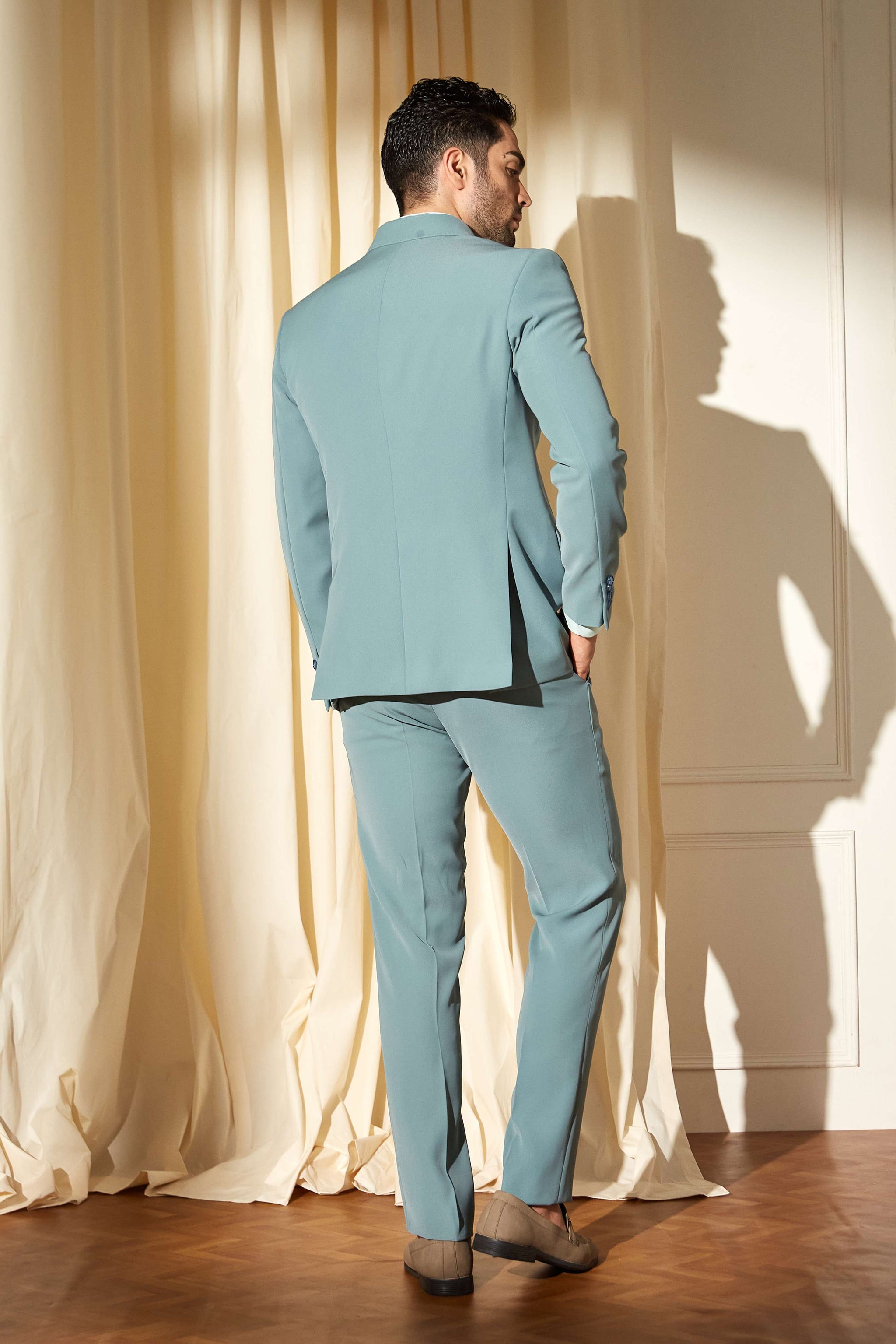 Sea Green Classic Suit Minizmo Sea Green Classic Suit Minizmo