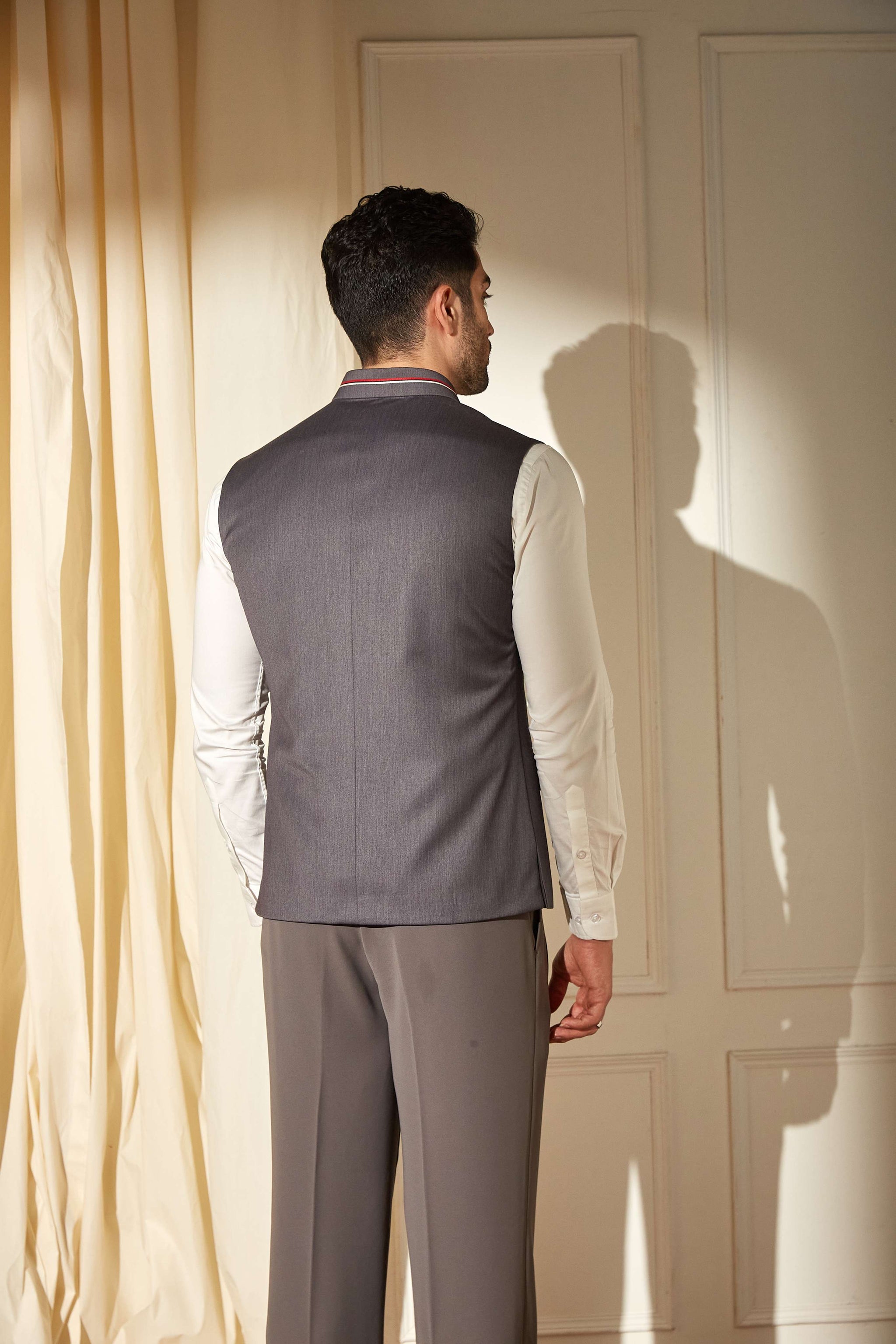 Modernist Grey Nehru Jacket