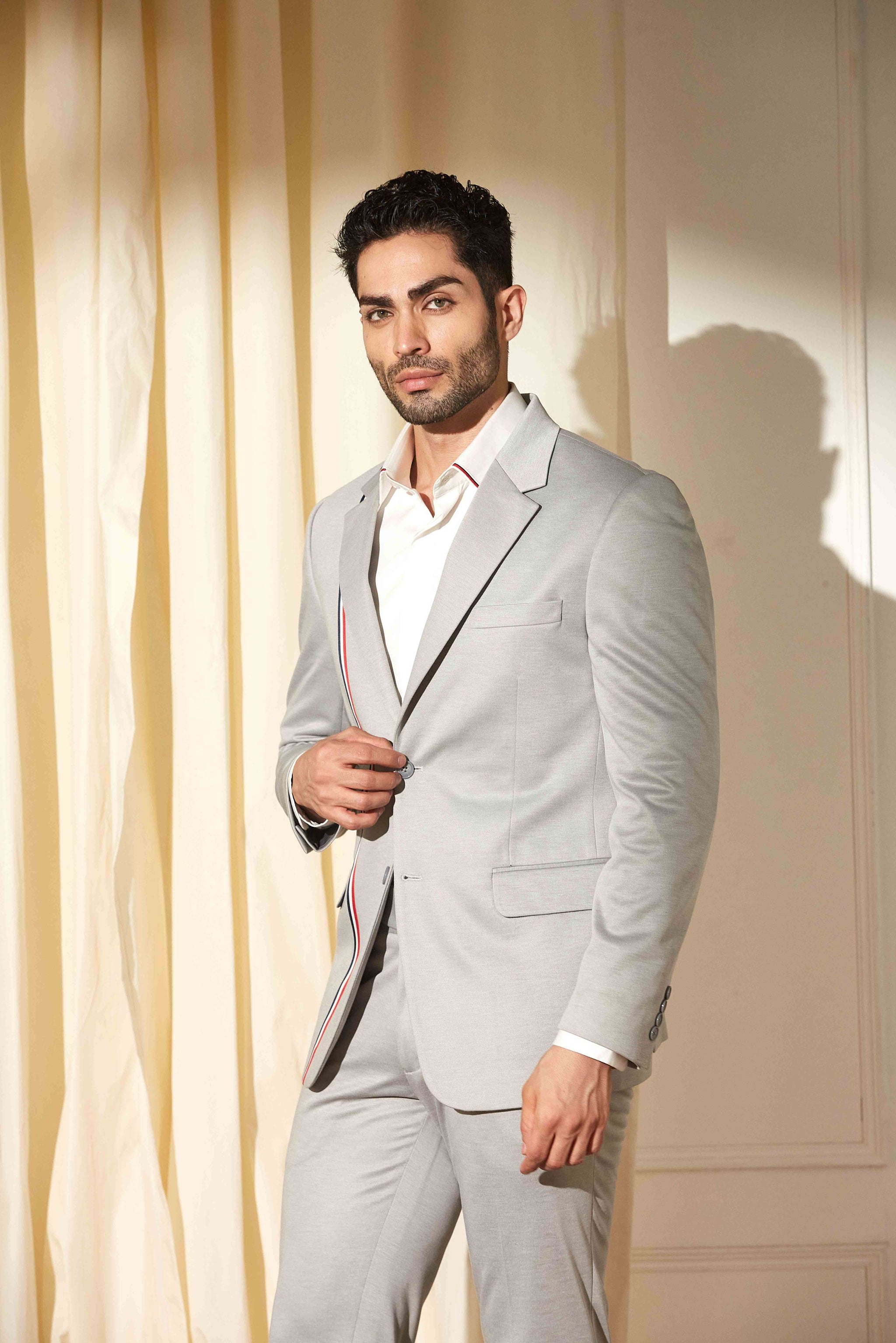 Platinum Stripe Blazer