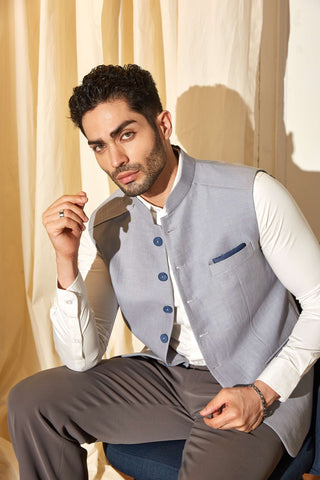 Pale Storm Nehru Jacket