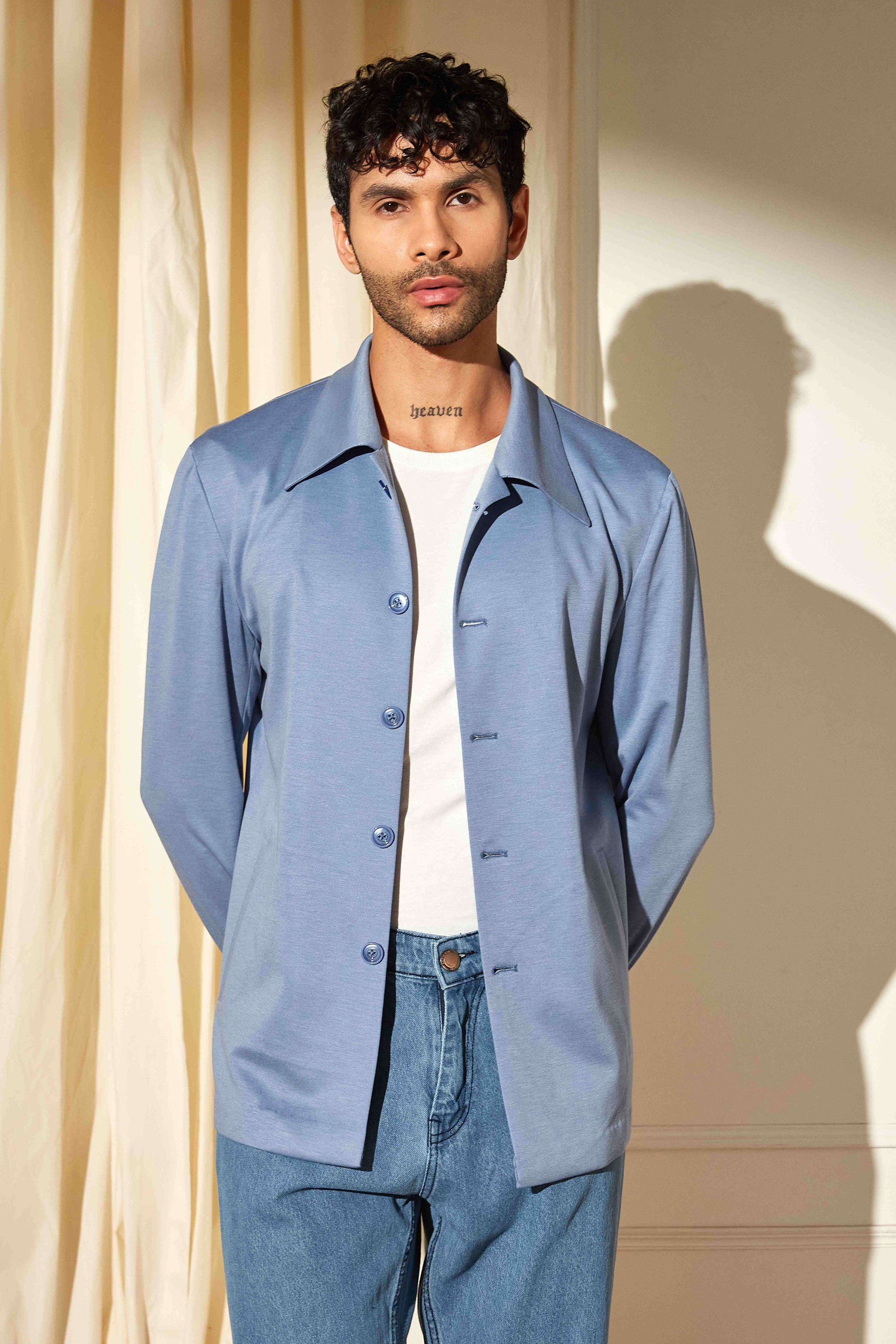 Ocean Blue Shacket