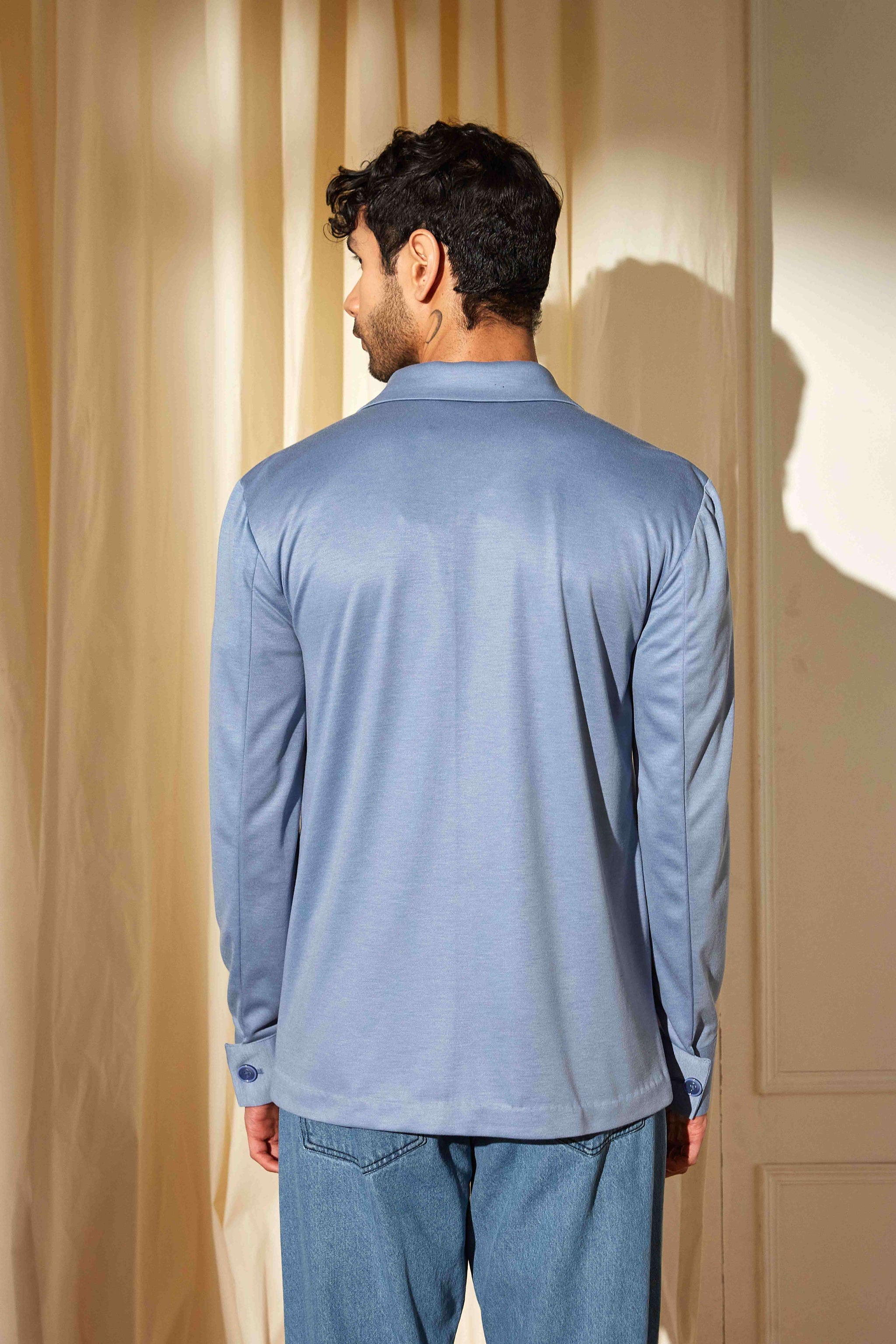 Ocean Blue Shacket