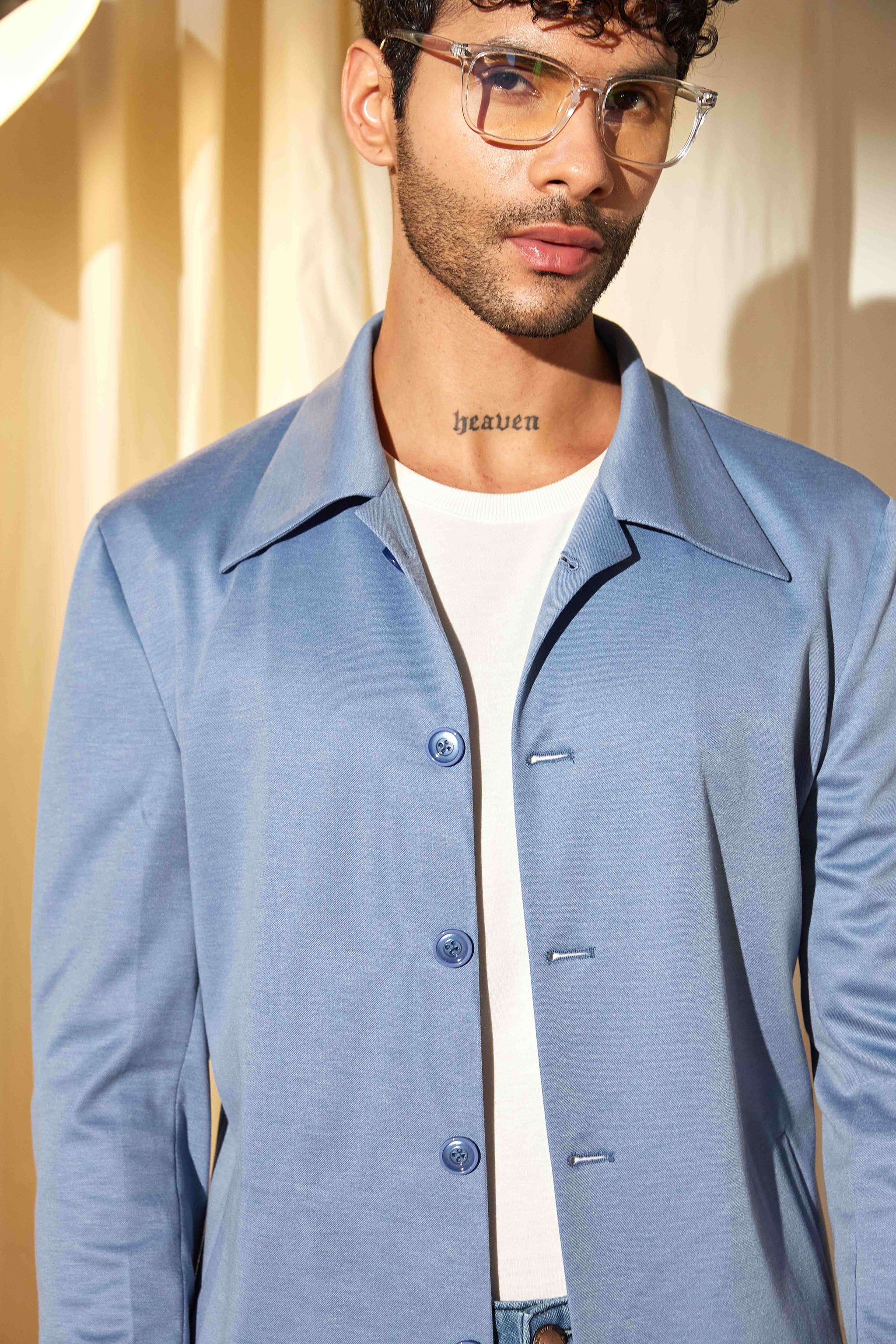 Ocean Blue Shacket