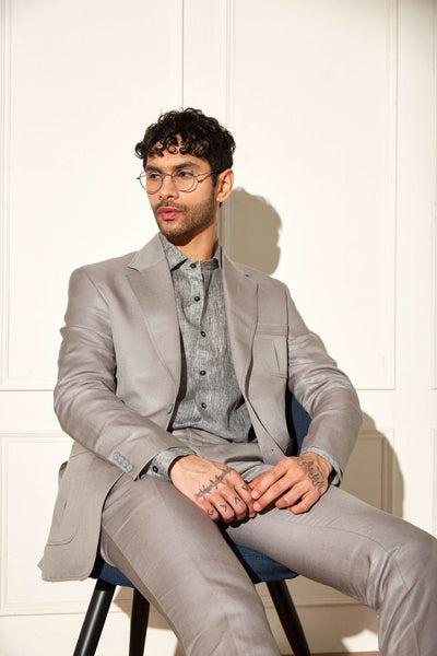 Pebble Grey Suit