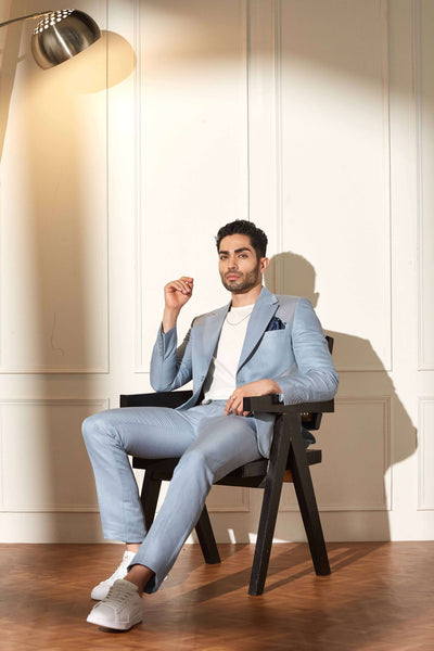 Skyline Color Block Suit