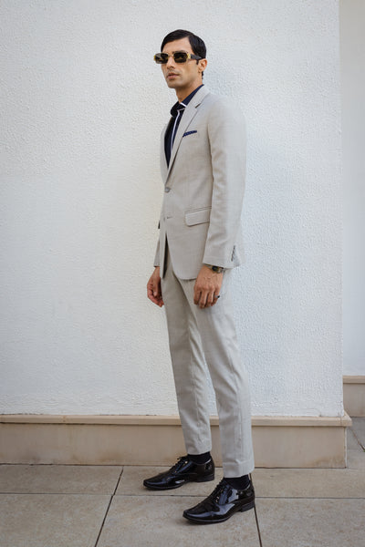 Smoke Grey Classic Suit.