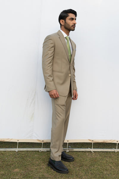 Sandstone Classic Beige Suit.