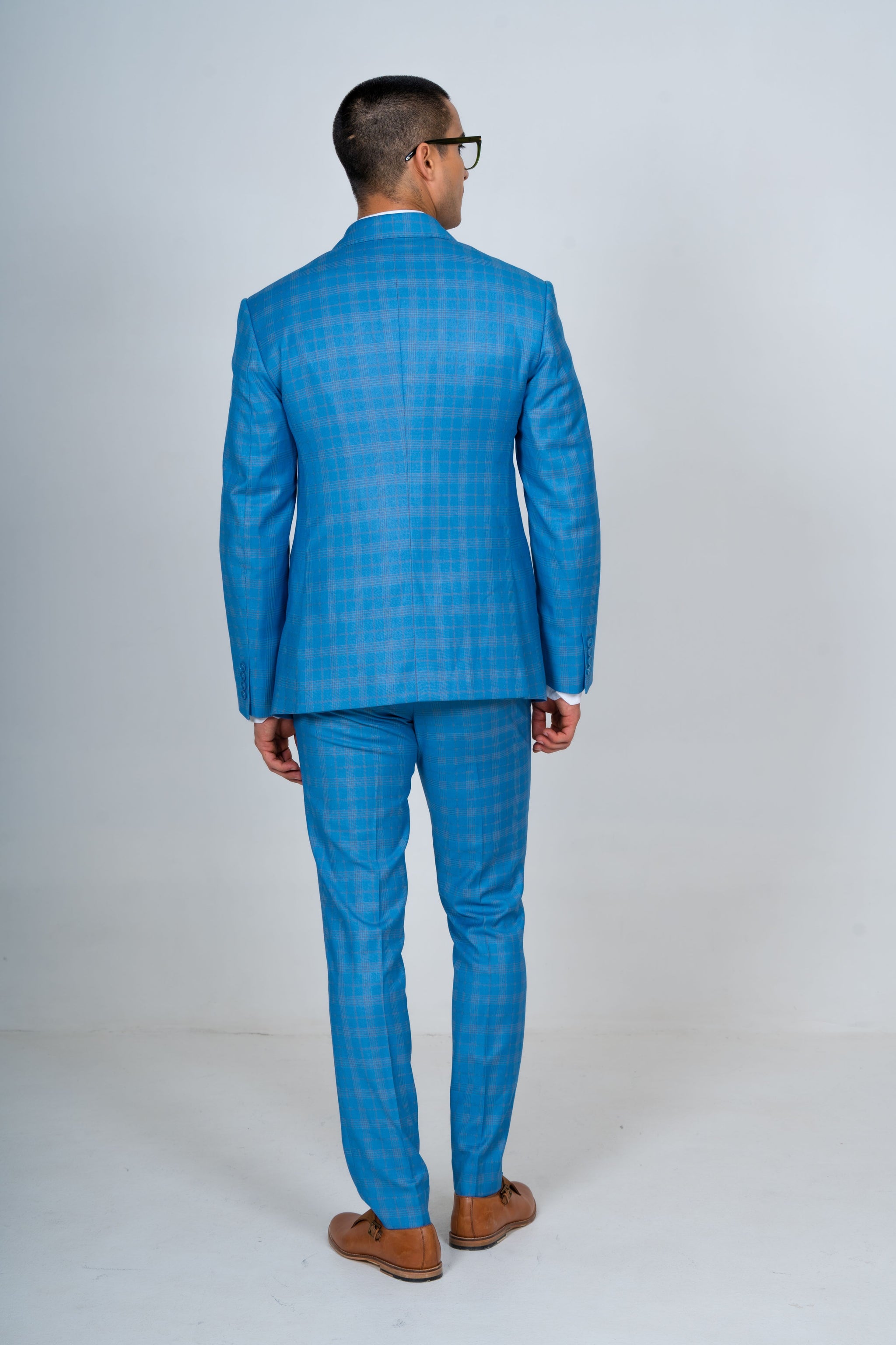 Summer Royal blue suit