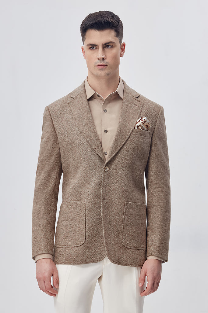 Camel Crest Blazer