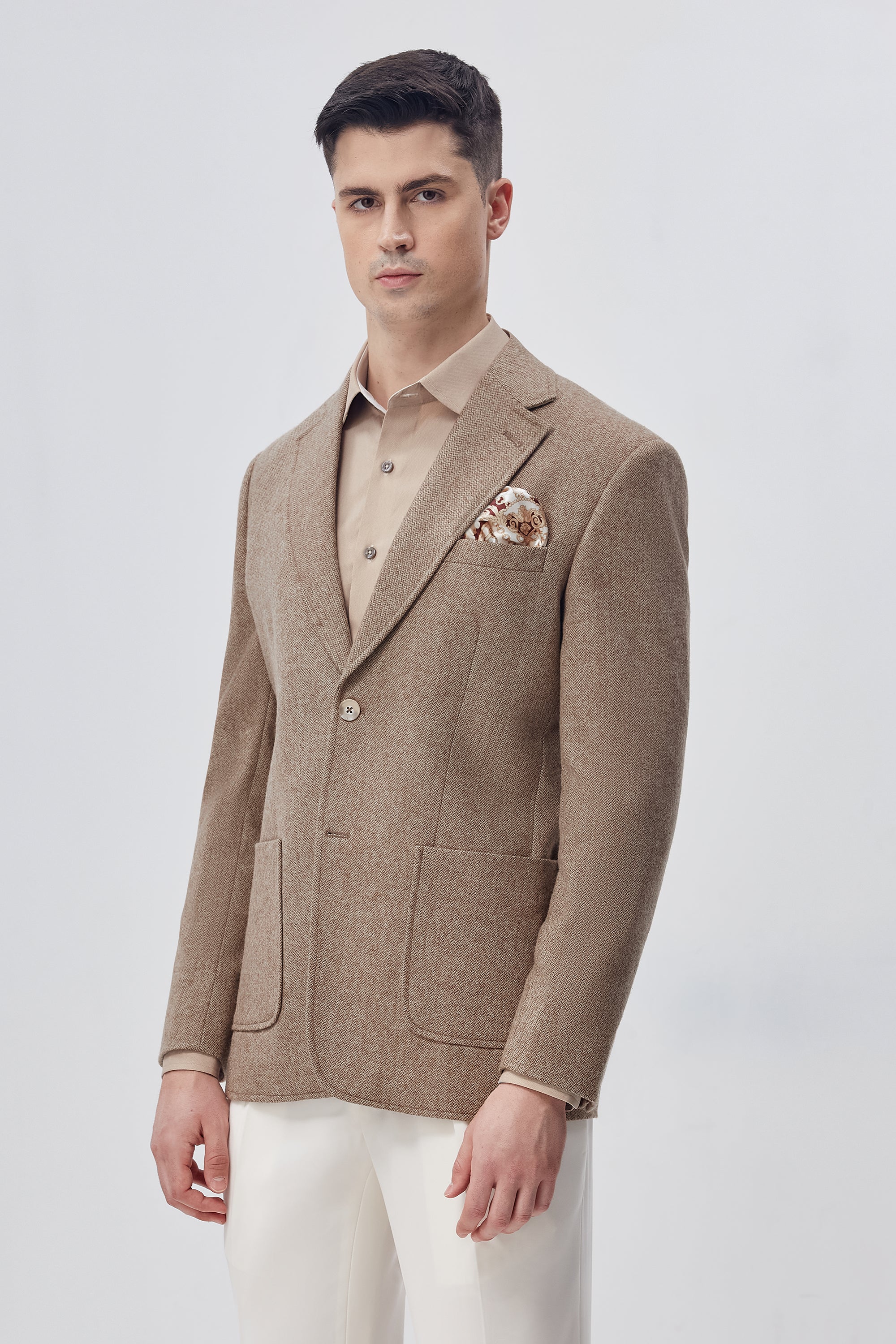 Camel Crest Blazer