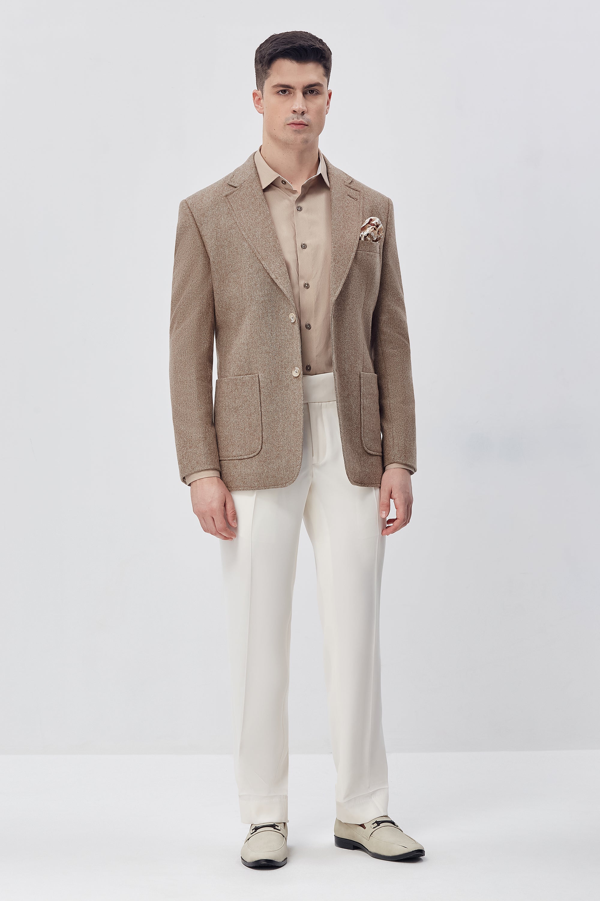 Camel Crest Blazer