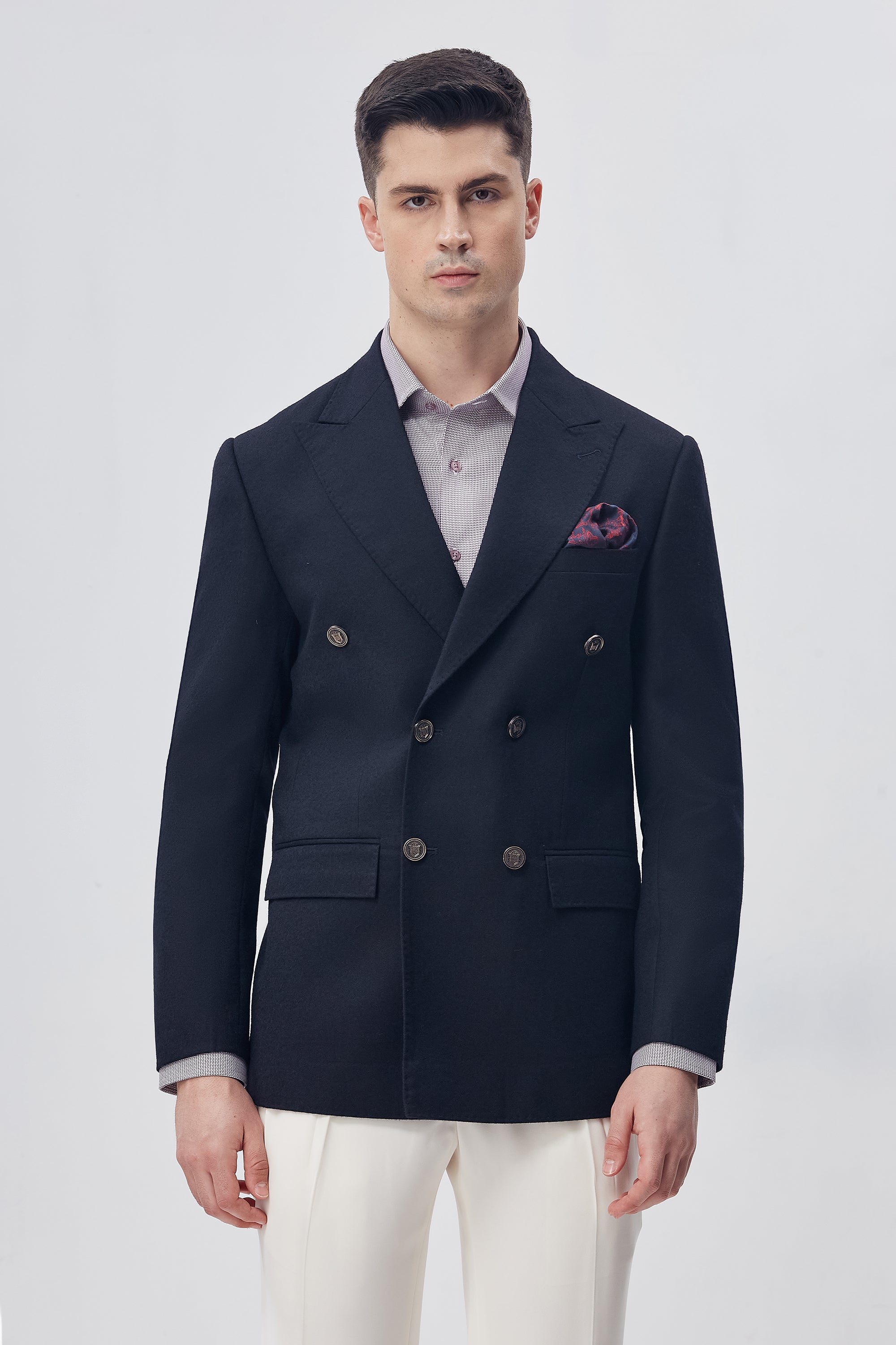 Deep Indigo Crest Blazer