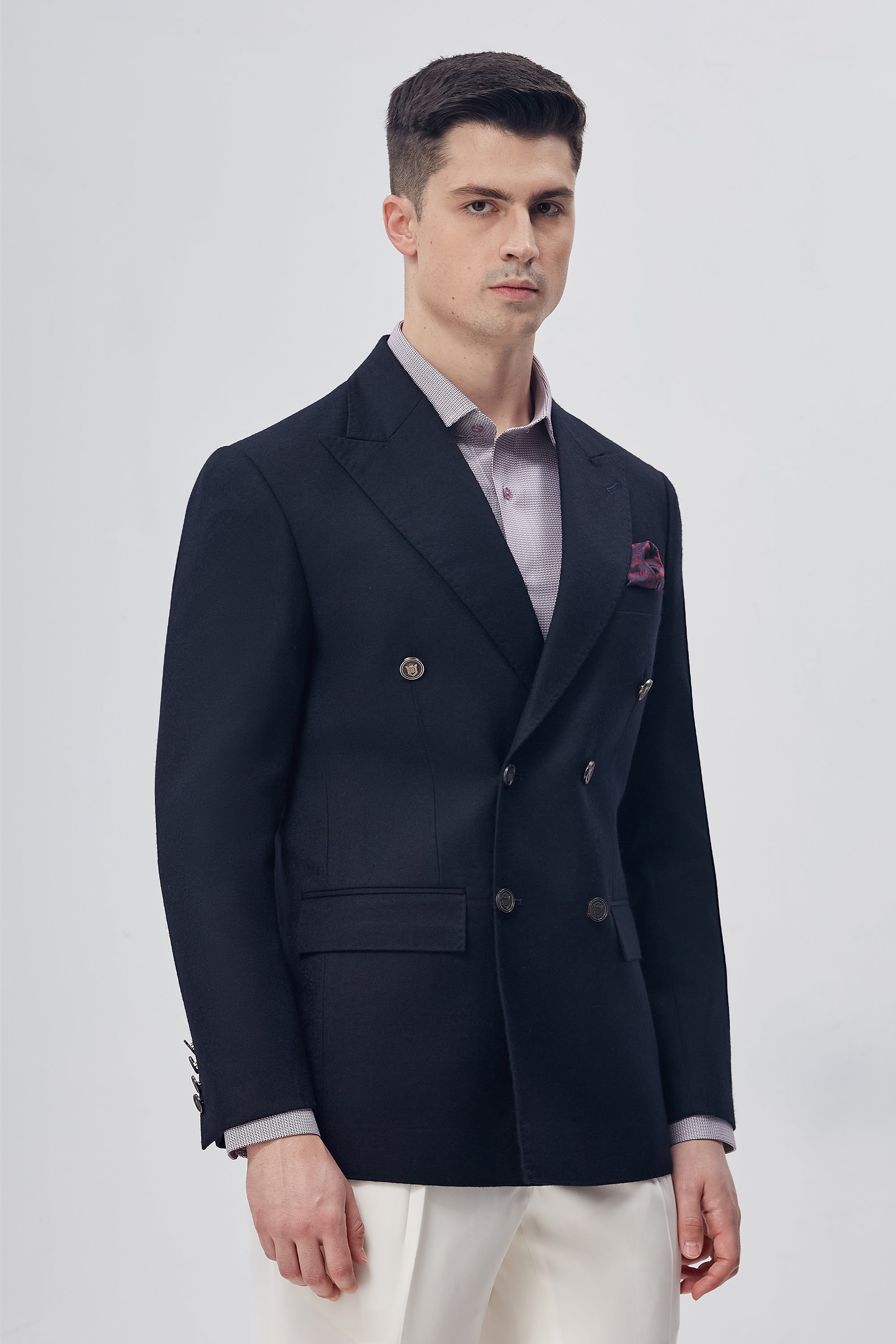 Deep Indigo Crest Blazer