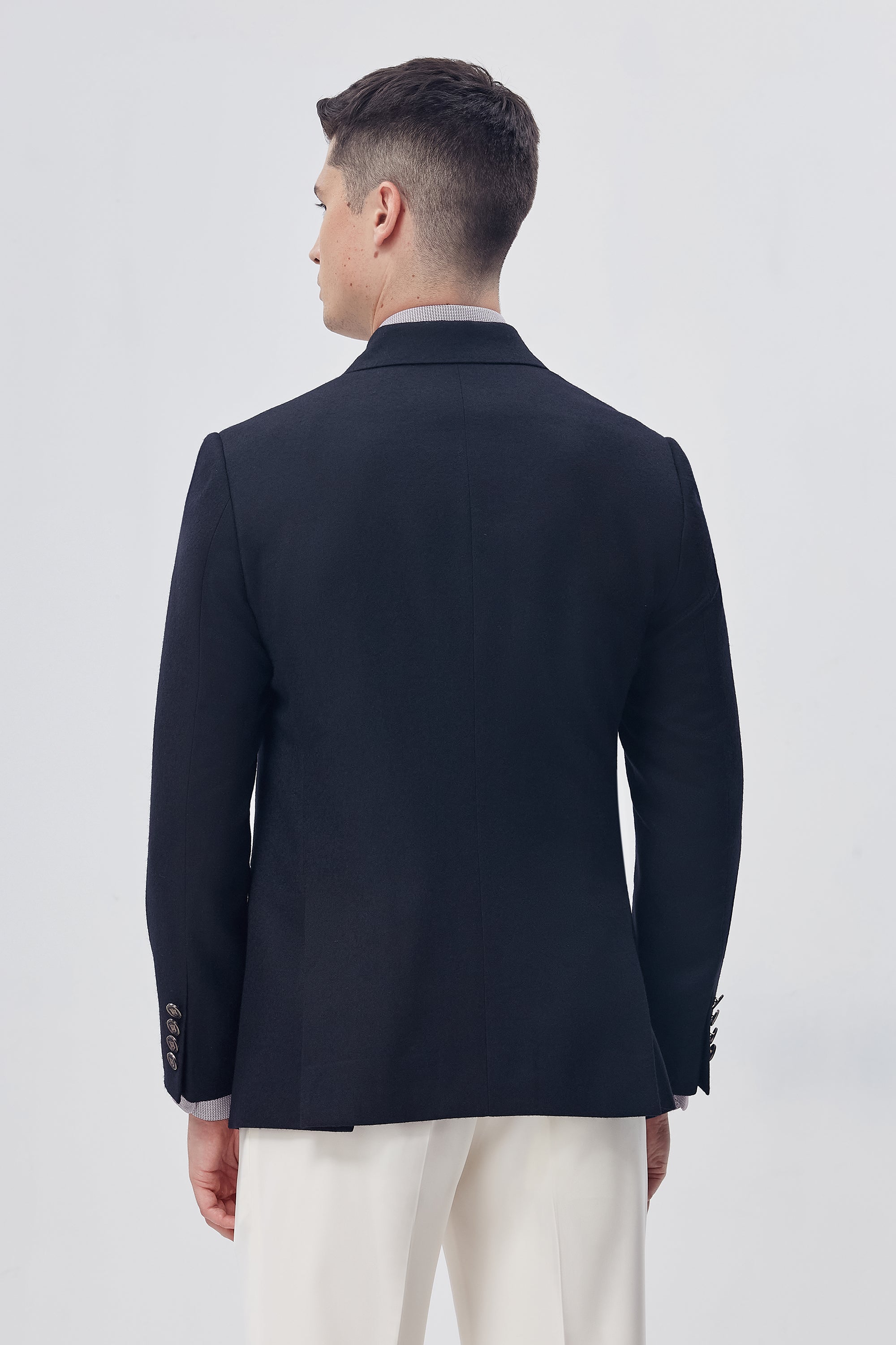 Deep Indigo Crest Blazer