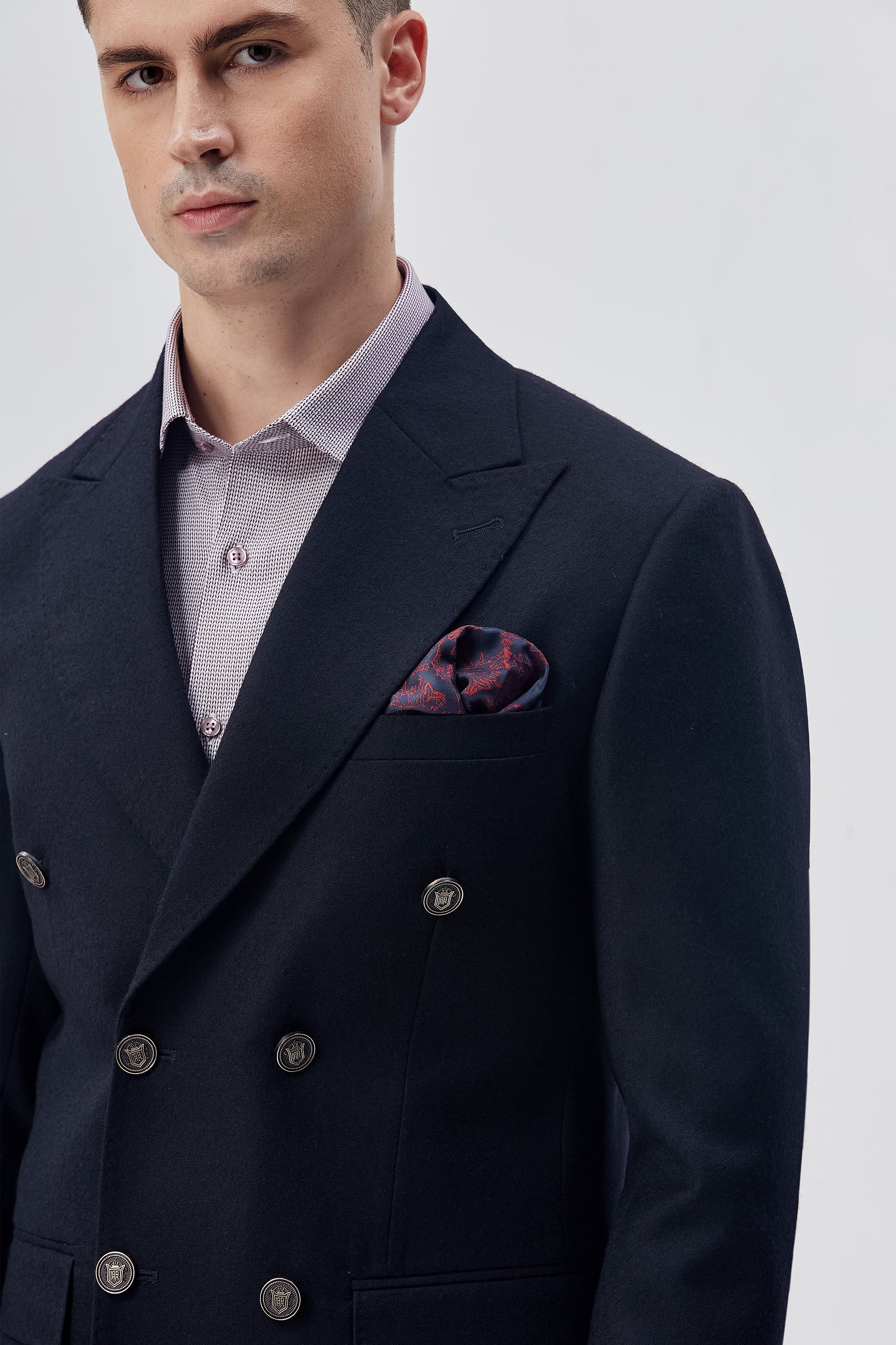 Deep Indigo Crest Blazer