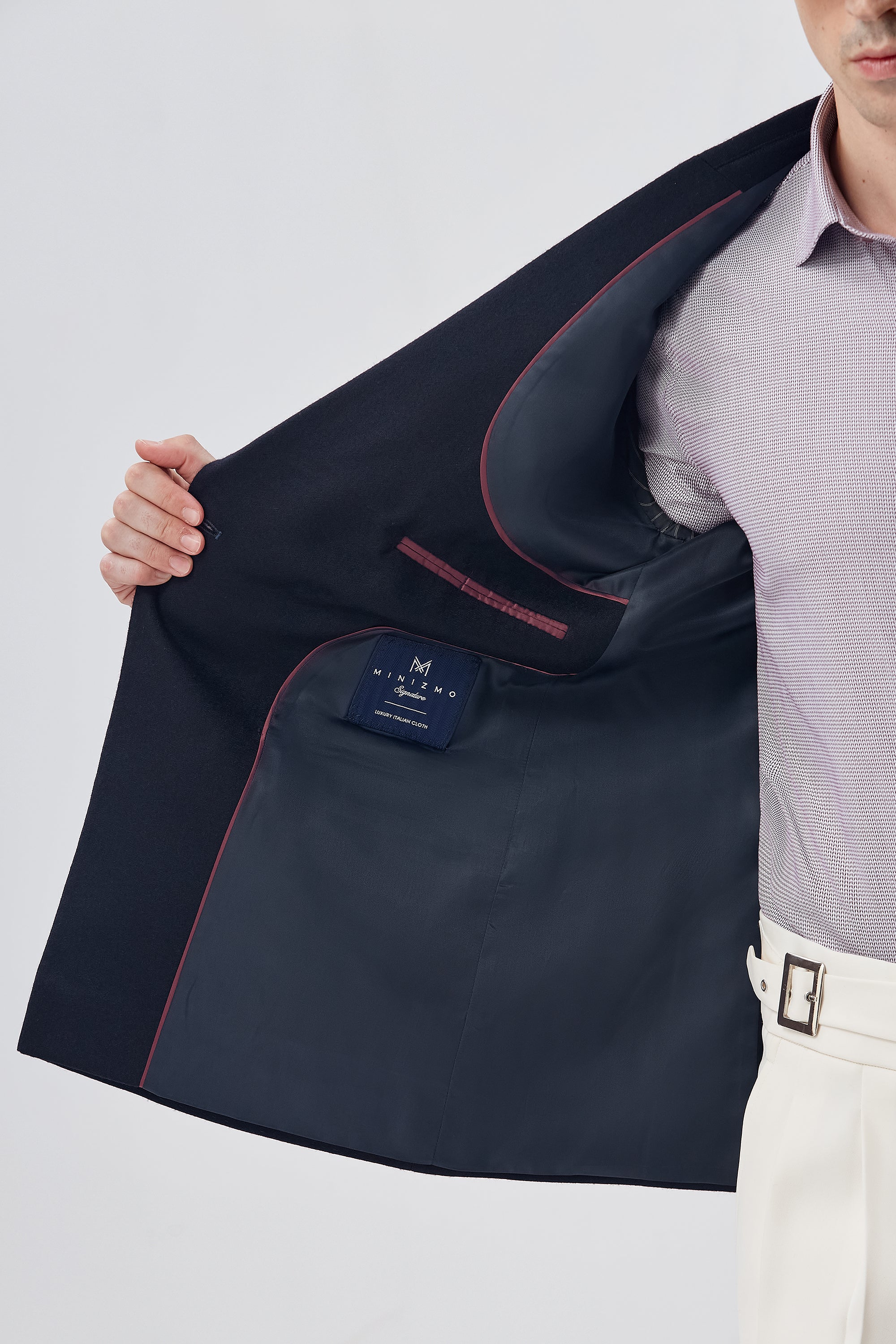 Deep Indigo Crest Blazer