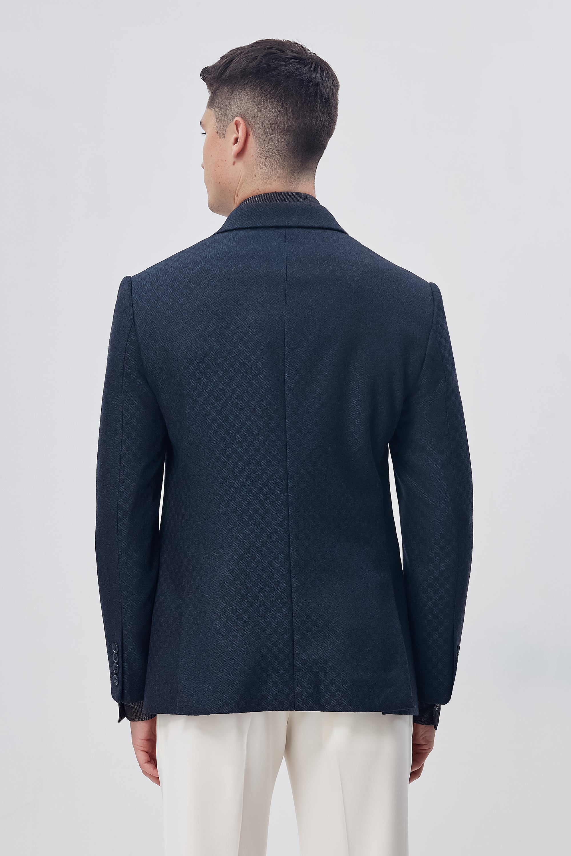 Indigo Crest Blazer