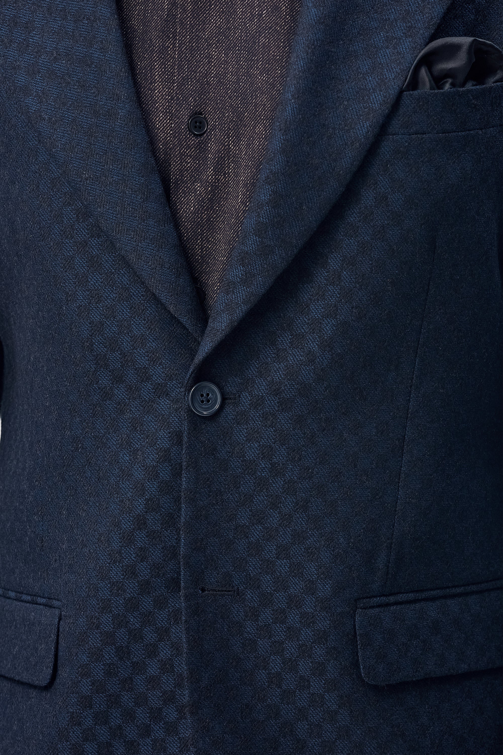 Indigo Crest Blazer