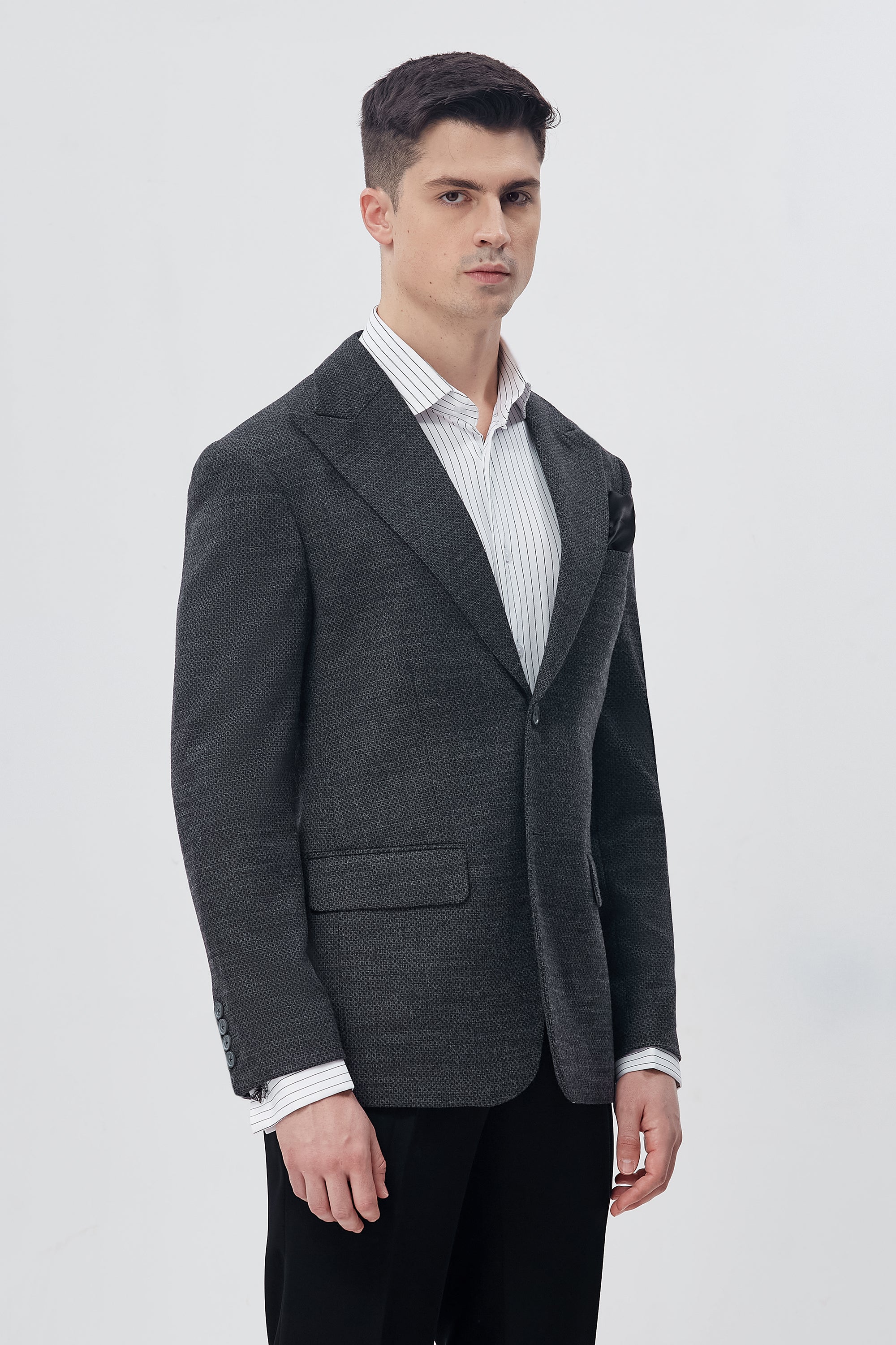 Eclipse Grey Blazer