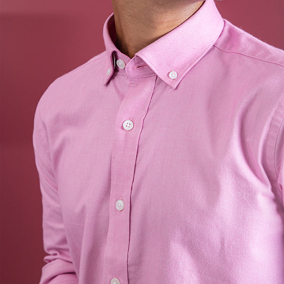 Light Pink Oxford Cotton Shirt