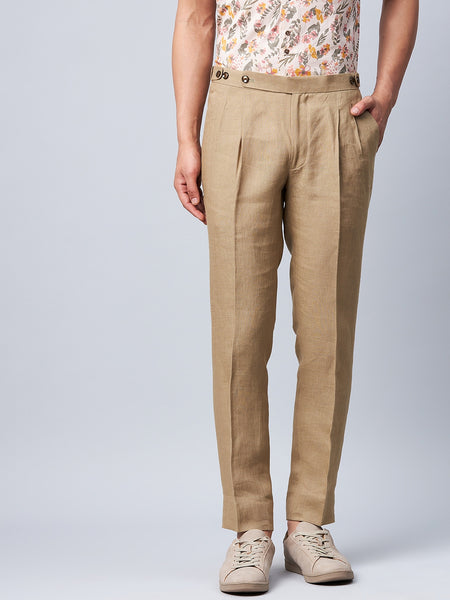 Sartorial Linen Trouser