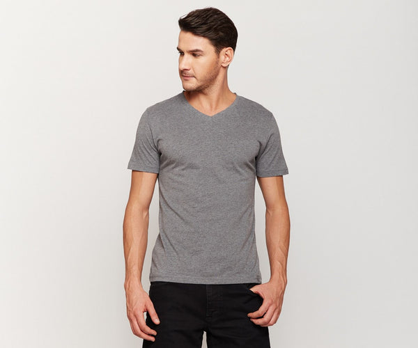 Dark Grey Peach Finish T-shirt