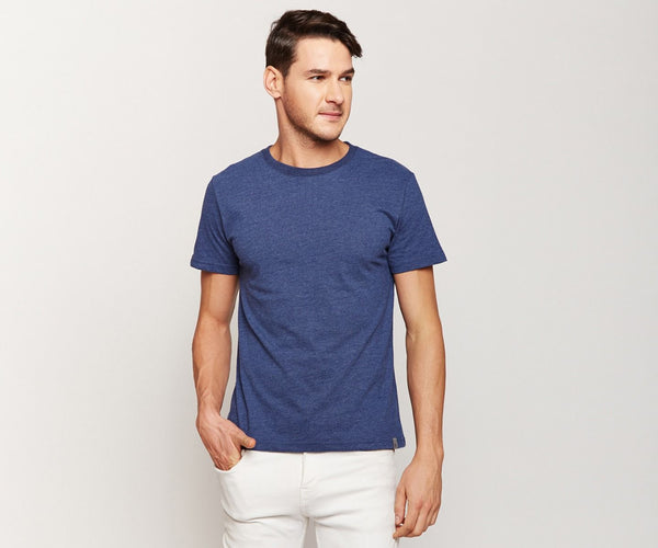Royal Blue Peach finish T-Shirt