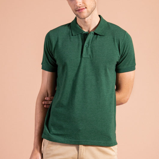Cypress Cool Green Cotton Polo T-Shirt
