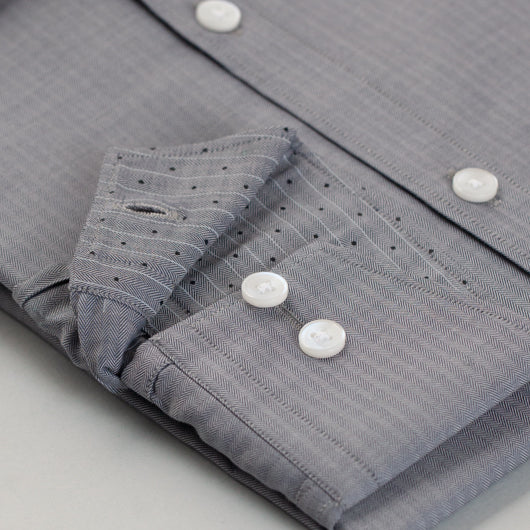 Formal Dot In Cotton Shirt