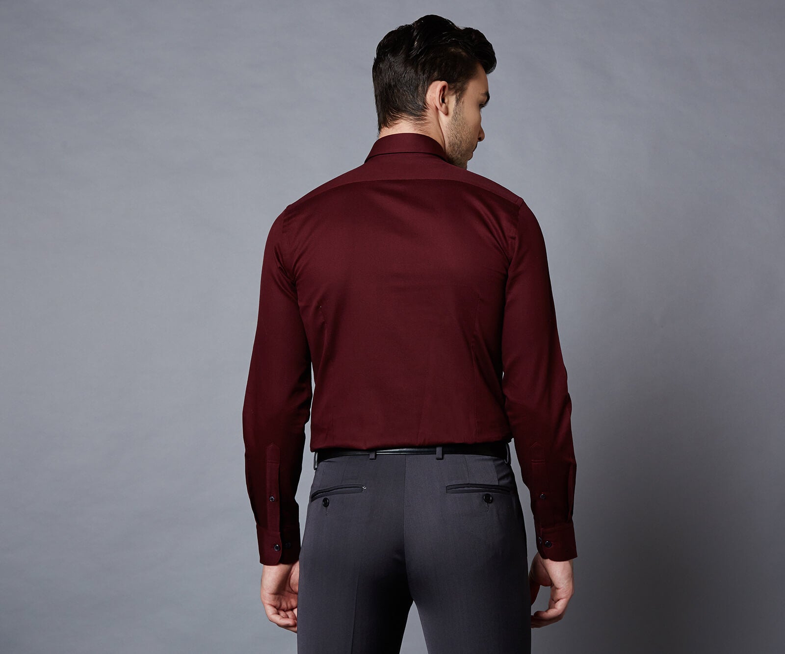 Black Pants with Burgundy Shirt Summer Outfits For Men 57 ideas  outfits   Lookastic