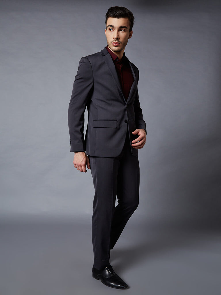 Portofino Charcoal Grey 2 Piece Suit – Minizmo