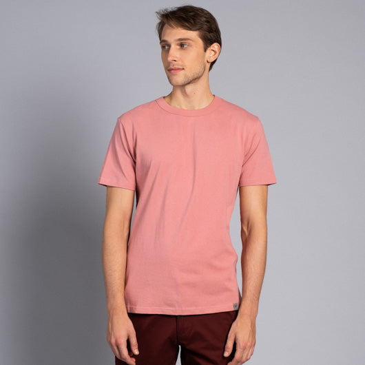 Desert Rose Pink Round Neck T-shirt